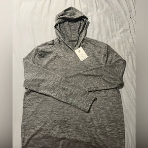 NWT Graham Luxe Golf Hoodie Pullover XL Heather Gray